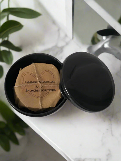 Round Soap Dish With Lid